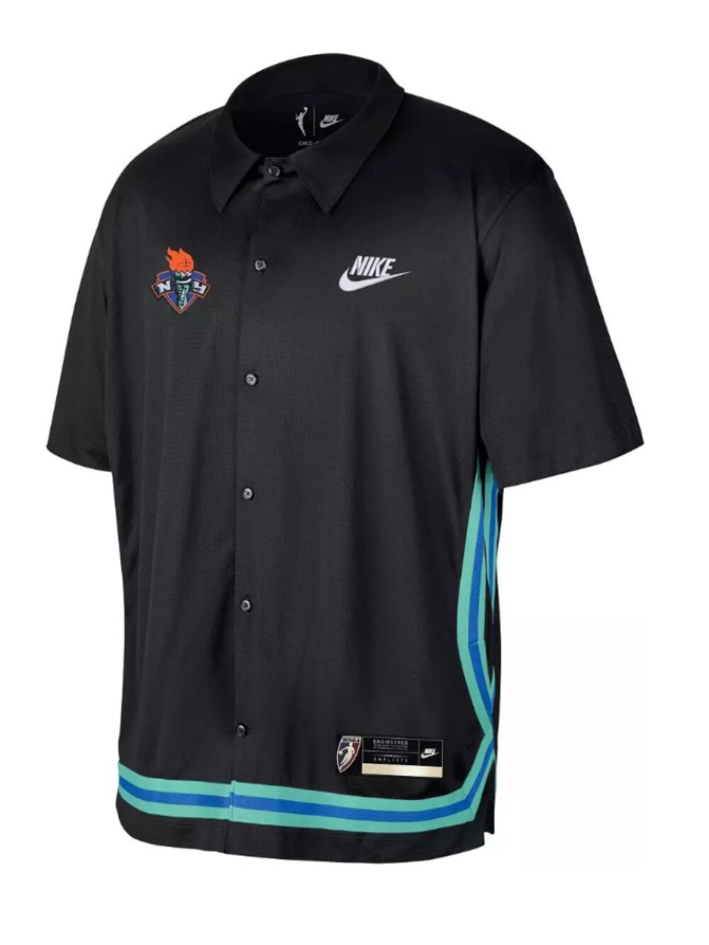 NWT NY Liberty Nike Black Hardwood Classics 2026 Game Top